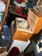 ALL ITEMS ON HEARTH AND MANTLE INCL. VASES AND CLOCK