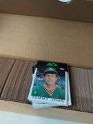 (5) 1980s near complete Topps baseball sets