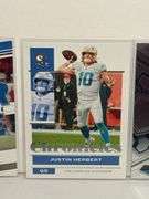 Assortment of Justin Herbert Sports Cards (6 Cards Total)