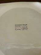 CorningWare Blue Filligree Browning Skillet with Lid