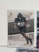 Assortment of NFL Elite Running Backs Sports Cards (8 Cards Total)