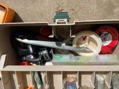 PAIR OF TACKLE TRAYS AND CONTENTS