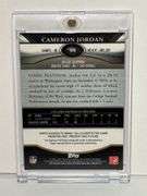 2011 Bowman Platinum Cameron Jordan RC Autograph