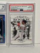 2024 Bowman Chrome Sapphire Wyatt Langford (NICE 9) and 2018 Leaf Special Release Juan Soto Rookie A