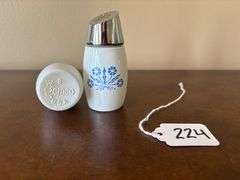 CorningWare Blue Cornflower Salt and Pepper Shakers