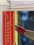 2023 Panini Plates and Patches Joe Montana Card (#’d 27/35) and 2024 Panini Prizm John Elway Checker