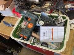 WORKBENCH WITH ITS CONTENTS