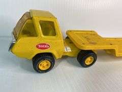 1970s Tonka Lowboy Tractor Trailer