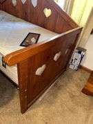 DAY BED AND MAGAZINE RACK