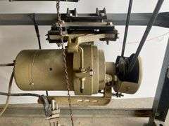 Wilcox and Gibbs surger industrial sewing machine with foot pedals