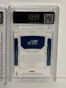 2019 Illusions Jayson Tatum Shining Stars Sapphire (GMA 10) and 2019 National Treasures Rudy Gobert 