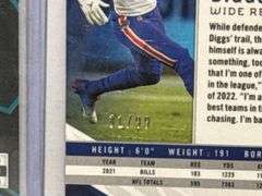 Assortment of Elite NFL WR Sports Cards (13 Cards Total)