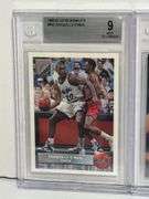 1992-93 UD McDonalds Shaquille O’Neal (BGS 9) and 1998-99 Fleer Brilliants Dirk Nowitzki RC (BGS 8.5