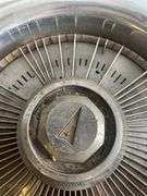 (3) Pontiac turbine style hubcaps