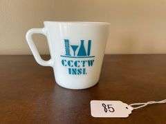 Pyrex Corning Milk Glass Coffee Mug