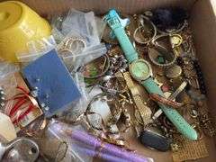 VARIETY OF JEWELRY INCL. 1 OUNCE SILVER, COCA-COLA BOTTLE OPENER