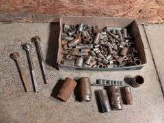 (3) socket wrenches and various sockets