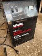 SEARS BATTERY CHARGER AND BATTERY MAINTAINER