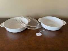 Corning Ware White Coupe Grab It Bowls