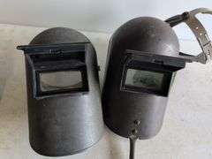 (4) welding masks and face shields - (3) Jackson and (1) Fibre-Metal