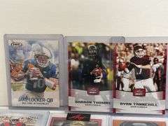 (11) Various NFL/NCAAF Sports Cards