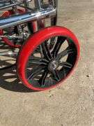 SHOP-VAC, PRESSURE WASHER, METAL ROLLING CART