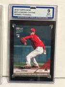 2018 Leaf Special Release Juan Soto Rookie Achievement RC (PSA 10) and 2018 Topps Now Shohei Ohtani