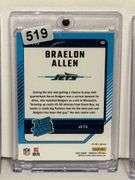 (4) 2024 Donruss Optic Rated Rookie Red Wave Short Print Parallel RC’s of Dallas Turner, Jaylen Wrig