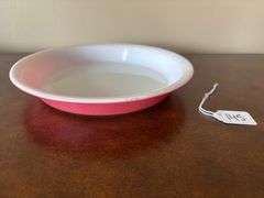 Pyrex Flamingo Pink Pie Plate