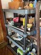 SHELF AND ITS CONTENTS (PICTURED)