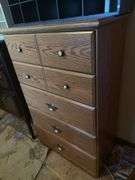 CHEST OF DRAWER AND MIRROR