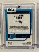 (4) 2024 Donruss Optic Rated Rookie Red Wave Short Print Parallel RC’s of Dallas Turner, Jaylen Wrig