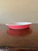 Flamingo Pink Pyrex Pie Plate