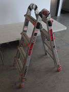 Little Giants extension ladder system