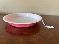 Pyrex Flamingo Pink Pie Plate