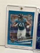 2024 Donruss Elite Series Josh Allen, 2023 Donruss Optic Josh Allen Aqua Refractor, and 2024 Panini