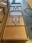 (4) Samsonite heavy duty tables - condition may vary