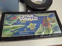 Star Wars action figures, Hot Wheels, and other figures and toys