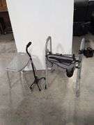 Guardian walker, shower seat, and walking cane
