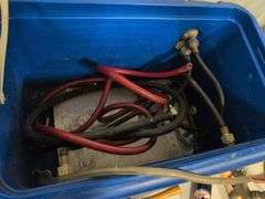 Tap handles with (2) carbon dioxide tanks and hoses