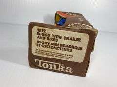1981 Tonka Buggy with Trailer and Bikes