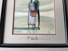 1998 P. Buckley Moss Valley Harvest 439/1000 Signed Lithograph