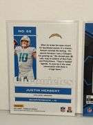 Assortment of Justin Herbert Sports Cards (6 Cards Total)