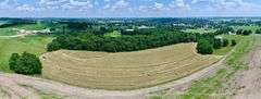 Parcel 2: 20.9 Acres with Riding Arena and Building Site.