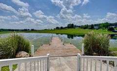 Parcel 1: 9.4 Acres with Farmstead, Pond and Cabin.