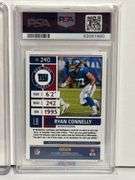 2022 Donruss Aidan Hutchinson “Elite Series” RC (GMA 10), 2021 Chronicles Micah Parsons RC (GMA 10),