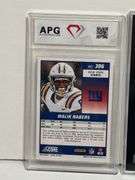 2024 Score Malik Nabers RC (APG Gem Mint 10) and 2023 Topps Composite CJ Stroud RC (SGC 9.5)