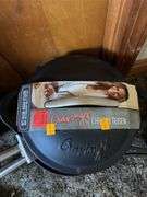 NEW 5 QT. CAST-IRON DUTCH OVEN AND PAIR OF COOK PANS