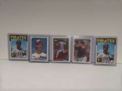 Assortment of MLB Greats Sports Cards (5 Total)