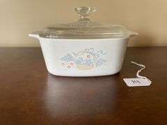 Corning Ware Country Cornflower  Casserole Dish with Lid